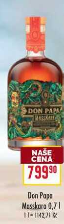 Don Papa Masskara 0,7l
