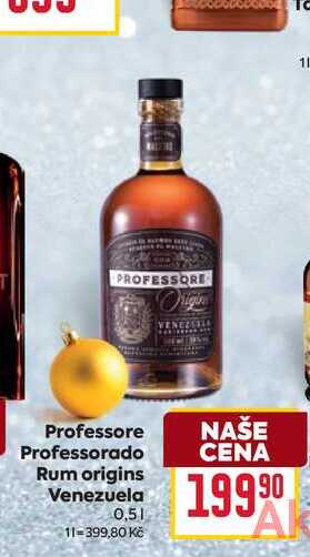 Professore Professorado Rum origins Venezuela 0,5l