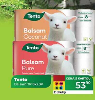 Tento Balsam TP 8ks 3V  