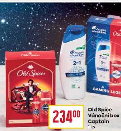 Old Spice Vánoční box Captain 1 ks 
