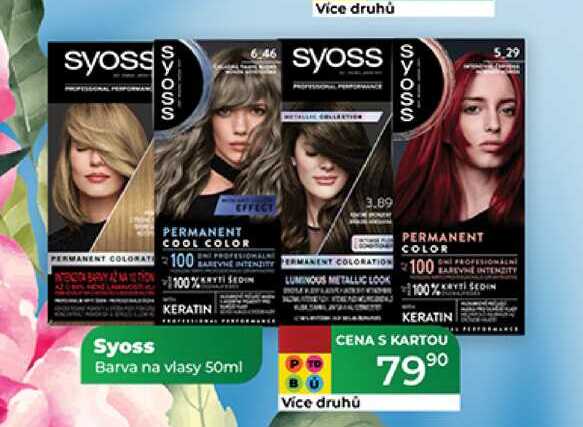 Syoss Barva na vlasy 50ml 