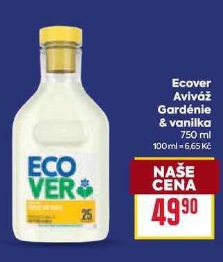 Ecover Aviváž Gardénie & vanilka 750 ml 