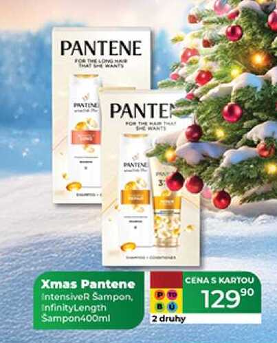 Xmas Pantene IntensiveR Sampon, InfinityLength Sampon400ml  