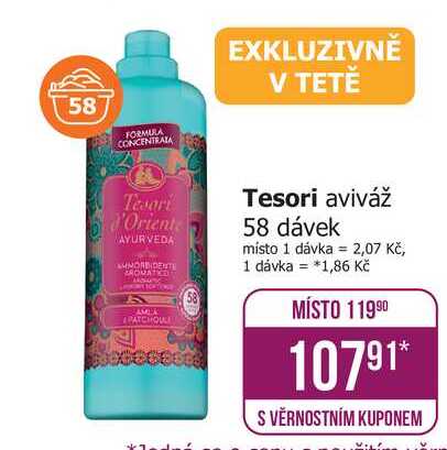 Tesori aviváž 58 dávek 
