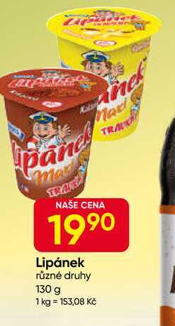 Lipánek různé druhy 130 g 