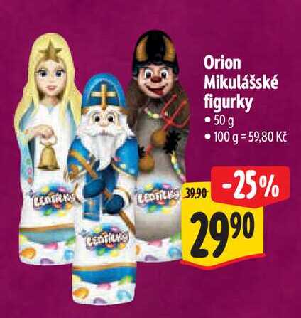   Orion Mikulášské figurky  50 g  