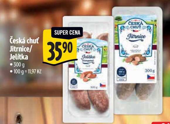 Česká chuť Jitrnice/ Jelitka  300 g  