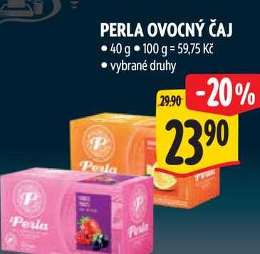 PERLA OVOCNÝ ČAJ 40 g