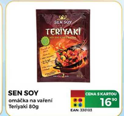 SEN SOY omáčka na vaření Teriyaki 80g  