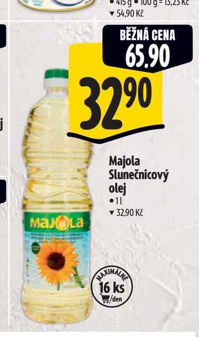   Majola Slunečnicový olej  1 l