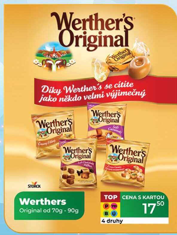 Werthers Original od 70g - 90g