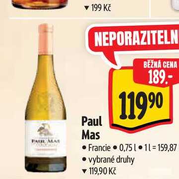  Paul Mas 0,75 l