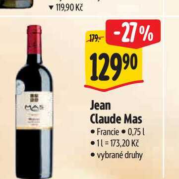 Jean Claude Mas 0,75 l