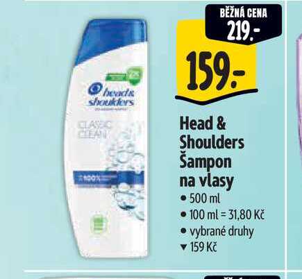  Head & Shoulders Šampon na vlasy  500 ml 