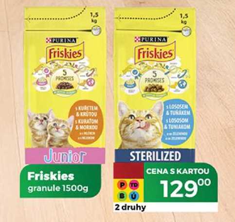 Junior Friskies granule 1500g 