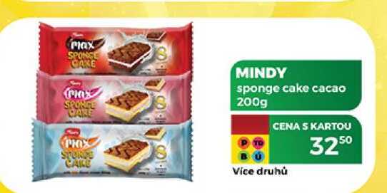 MINDY sponge cake cacao 200g 
