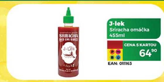 J-lek Sriracha omáčka 455ml 