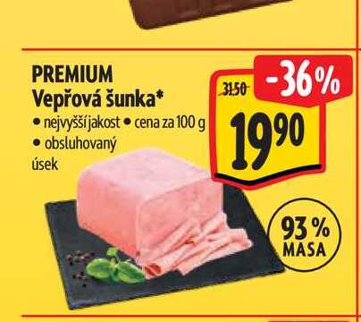 PREMIUM Vepřová šunka 100 g