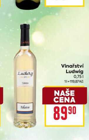 Vinařství Ludwig 0,75l