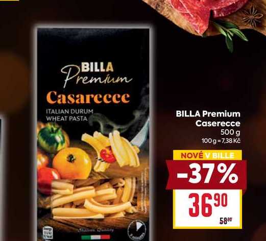 BILLA Premium Caserecce 500 g