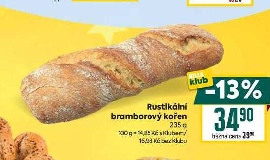 Rustikální bramborový kořen 235 g