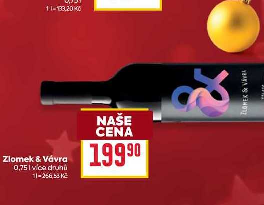 Zlomek & Vávra 0,75l