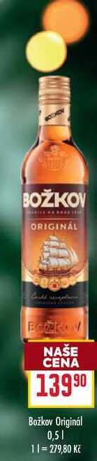 Božkov Originál 0,5l 