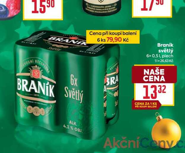 Braník světlý 6x0,51, plech 