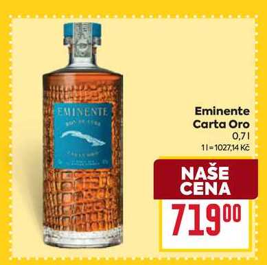 Eminente Carta Oro 0,7l