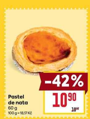 Pastel de nata 60 g 