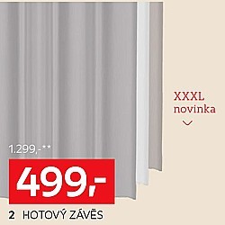 2: Hotový závěs Donate