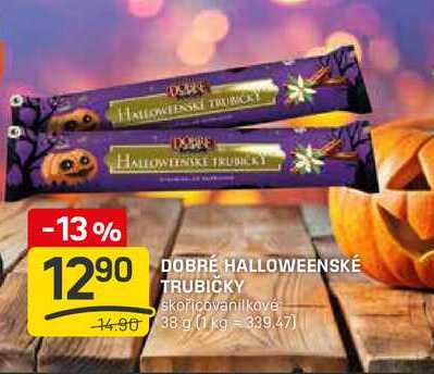DOBRÉ HALLOWEENSKÉ TRUBIČKY 38g