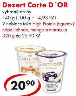 Dezert Carte D'OR, 140 g