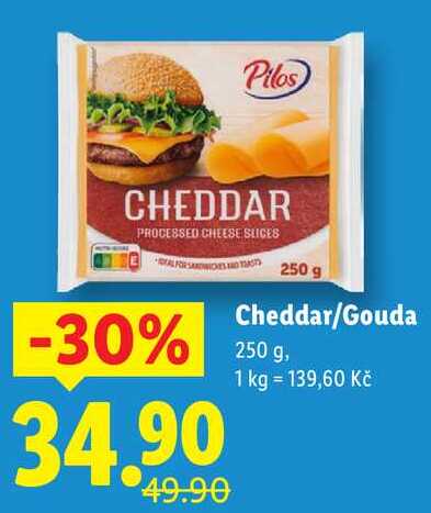 Cheddar/Gouda, 250 g