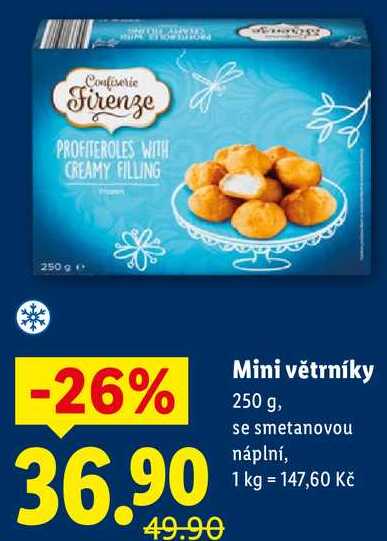 Mini větrníky, 250 g