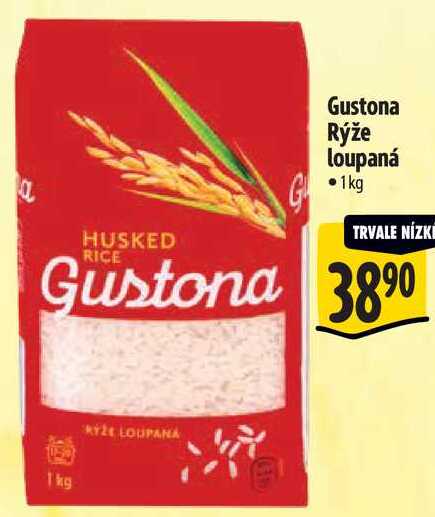 Gustona Rýže loupaná, 1 kg