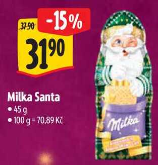 Milka Santa, 45 g 