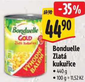 Bonduelle Zlatá kukuřice, 440 g