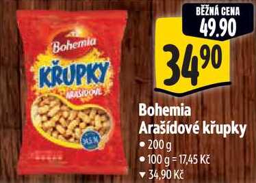 Bohemia Arašídové křupky, 200 g 