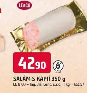 LE&CO SALÁM S KAPIÍ 350 g