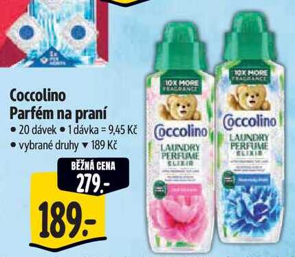 Coccolino Parfém na praní, 20 dávek 