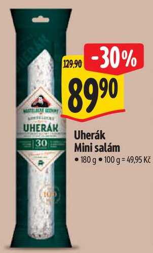 Uherák Mini salám, 180 g 
