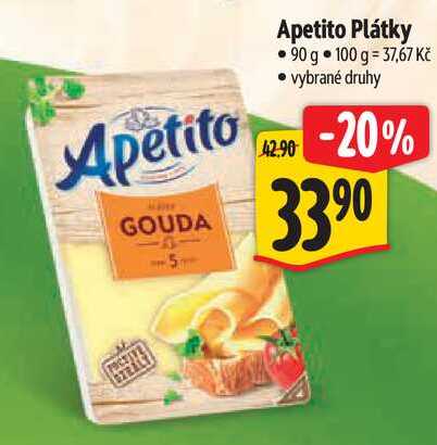 Apetito Plátky, 100 g