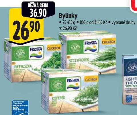 Bylinky, 75-85 g