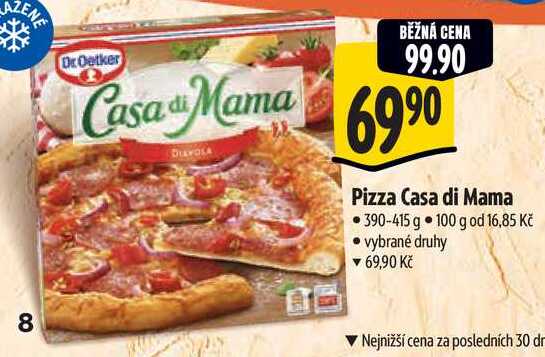 Pizza Casa di Mama, 390-415 g 