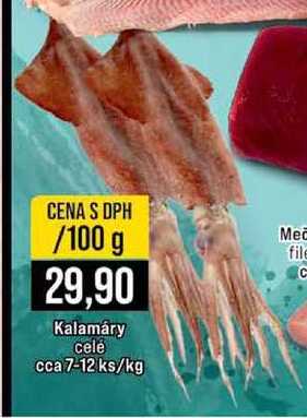 Kalamáry celé 100 g