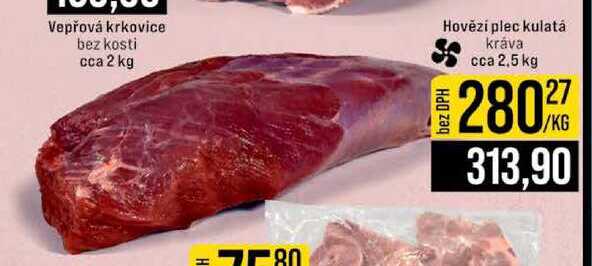 Hovězí plec kulatá kráva 1 kg