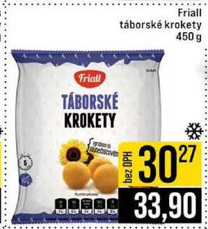 Friall táborské krokety 450 g 