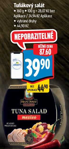 Tuňákový salát, 160 g