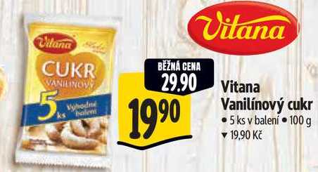 Vitana Vanilínový cukr, 100 g